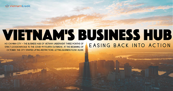 Vietnam's business hub easing back into action